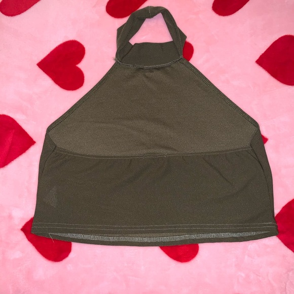 Boohoo High Neck Crop Top - Picture 7 of 11